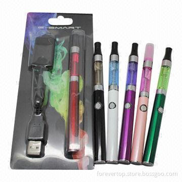 Forevertop E-smart E-cigarette Starter Kit, 350mAh Battery with Mini Clear Atomizer